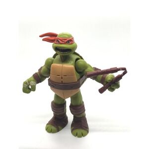 Viacom 2012 Teenage Mutant Ninja Turtles TMNT Michelangelo Action Figure 6"